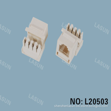Cat3 Telephone Keystone Jack / Cat3 Module (L20503)